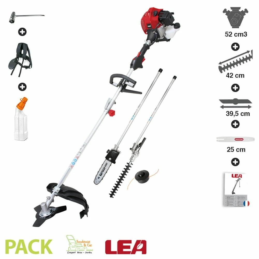 Debroussailleuse Multifonctions Thermique 4 En 1 52cc Lea Le26517dp 3 Debroussailleuse Multifonctions Thermique 4 En 1 52cc Lea Le26517dp