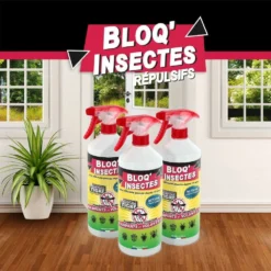 Bloq'insect Barrage Aux Insectes Lot De 3l | Pulvérisateur Anti Insecte Intérieur Extérieur | élimine Moustiques,fourmis,mouches -Seve Nature Soldes Boutique 63d8c02fa34286.39991021