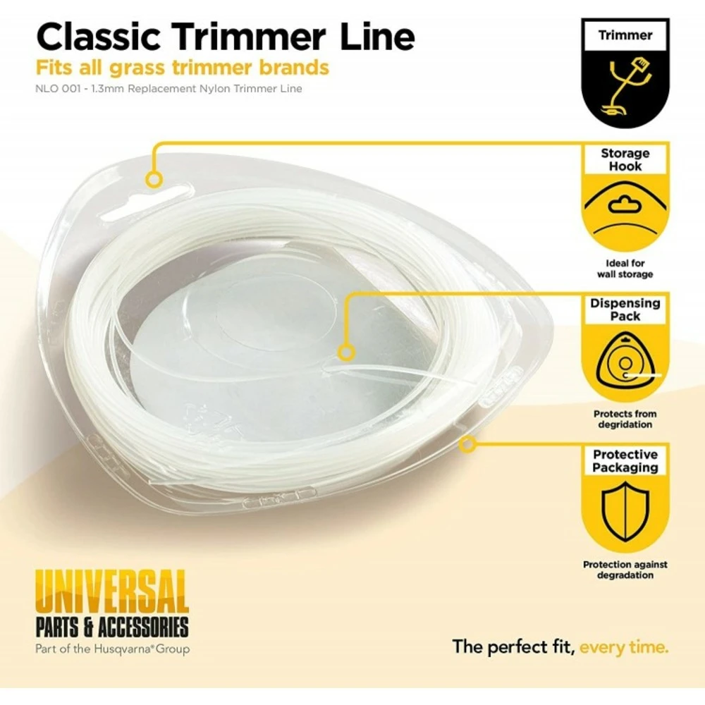 McCulloch Fil De Coupe-herbe En Nylon 1.3mm X 15m Nlo001 6 McCulloch Fil De Coupe-herbe En Nylon 1.3mm X 15m Nlo001 – Image 4