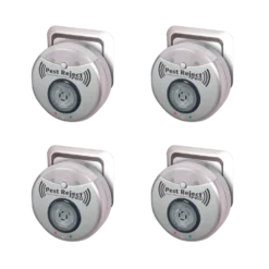 Pest Reject Pro - Lot De 4 - Répulsif Nuisibles Repulse Power