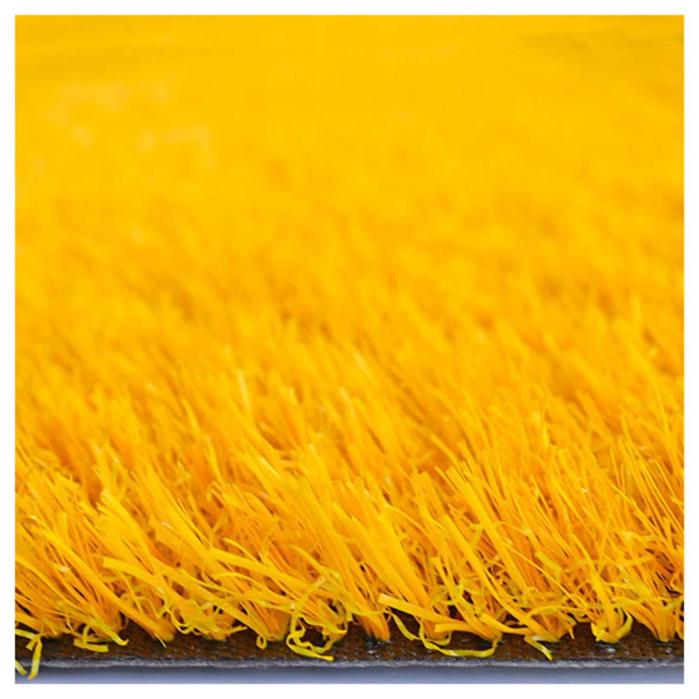 Gazon Synthétique Peps - Couleur Jaune Orangé - 20mm - 2m X 5m 6 Gazon Synthétique Peps - Couleur Jaune Orangé - 20mm - 2m X 5m – Image 4