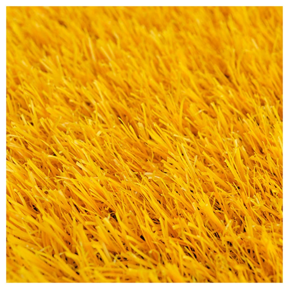 Gazon Synthétique Peps - Couleur Jaune Orangé - 20mm - 2m X 5m 5 Gazon Synthétique Peps - Couleur Jaune Orangé - 20mm - 2m X 5m – Image 3