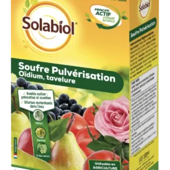 Solabiol Sopul750 | Souffre Pulvérisation | 750g | Jusqu' A 100l De Solution |