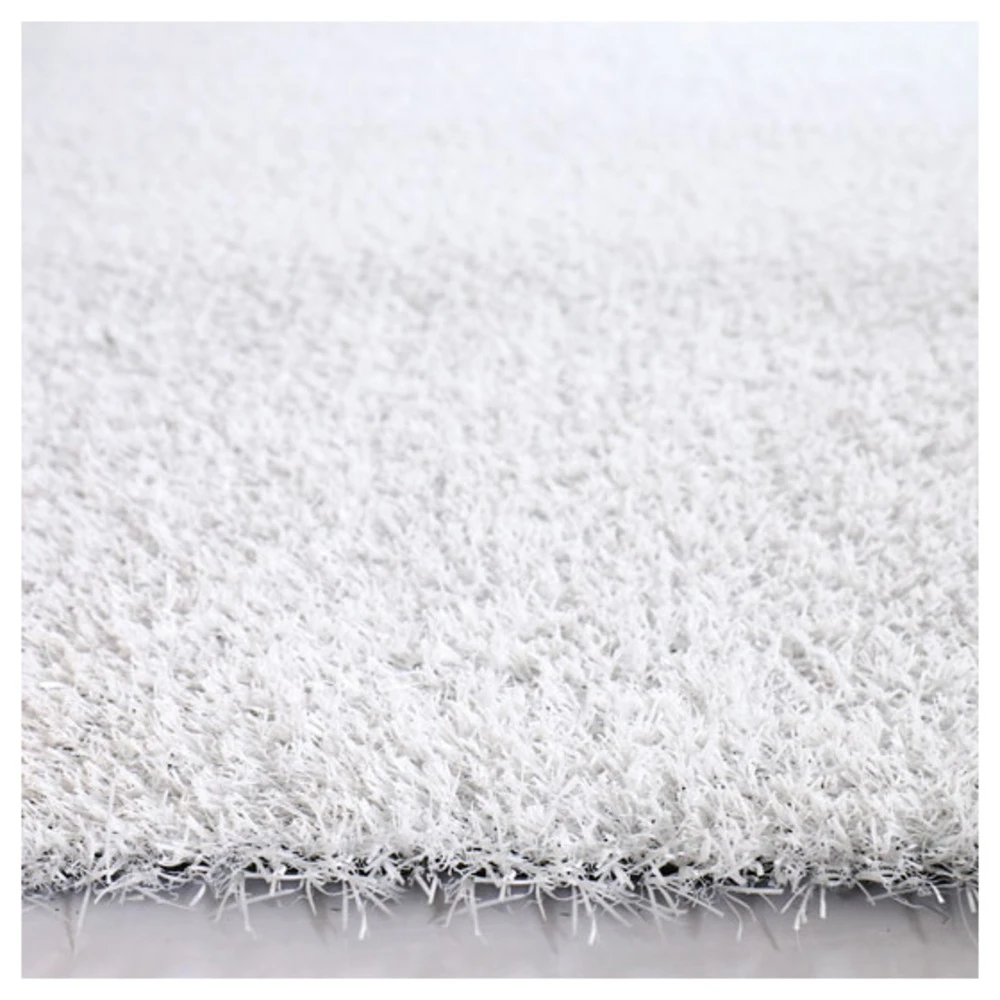 Gazon Synthétique Peps Rainuré - Couleur Blanc - 20mm - 2 X 4m 7 Gazon Synthétique Peps Rainuré - Couleur Blanc - 20mm - 2 X 4m – Image 5