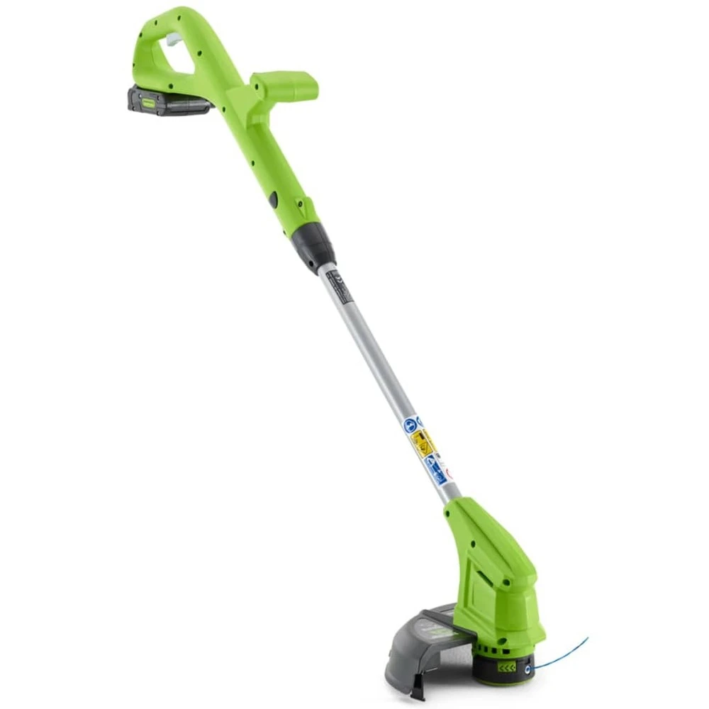 Coupe Bordure 30cm Greenworks 24v - 1 Batterie 2,0 Ah - 1 Chargeur - G24ltk2 4 Coupe Bordure 30cm Greenworks 24v - 1 Batterie 2,0 Ah - 1 Chargeur - G24ltk2 – Image 2