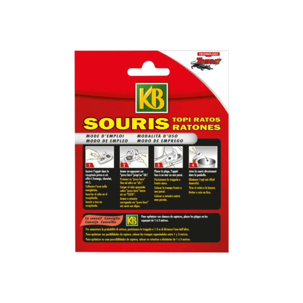 Pièges Crocodiles Pour Souris Kb Home Defense - 2 Pcs 4 Pièges Crocodiles Pour Souris Kb Home Defense - 2 Pcs – Image 2