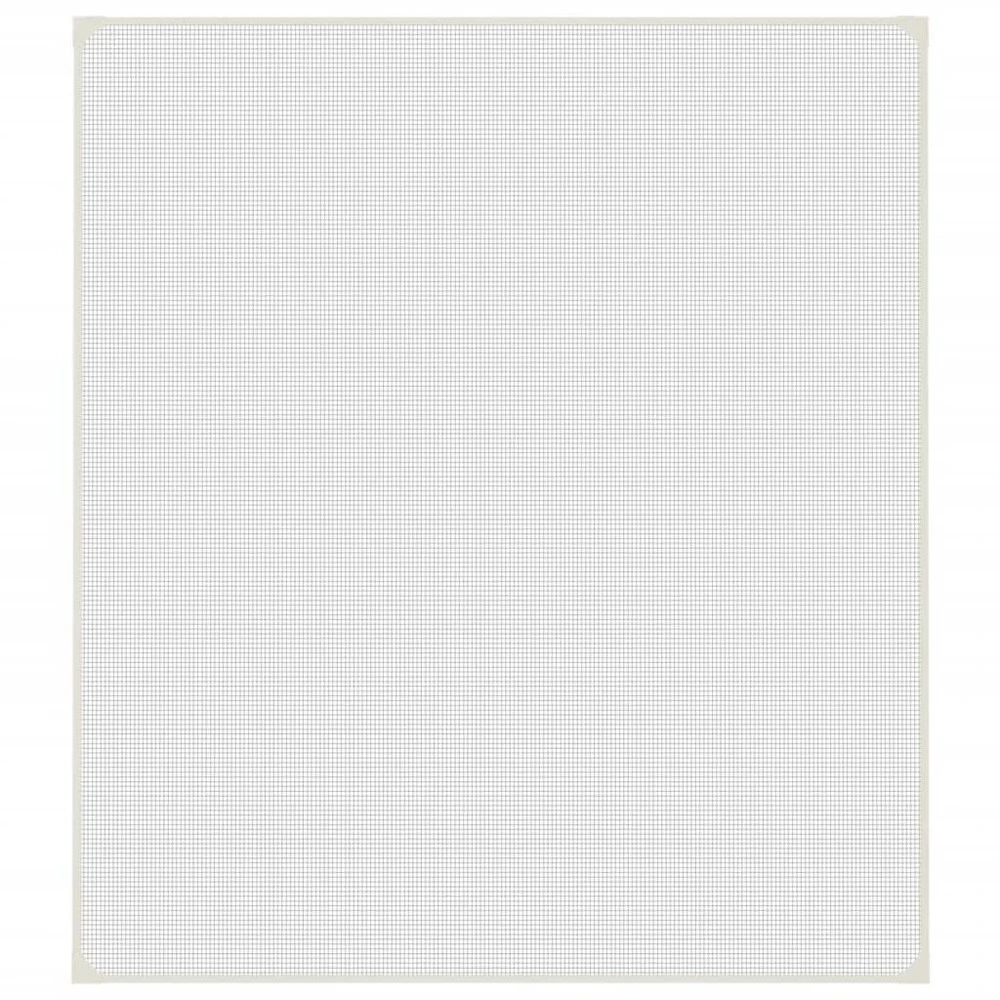 VIDAXL Moustiquaire Magnétique Pour Fenêtres Blanc 130x150 Cm 4 VIDAXL Moustiquaire Magnétique Pour Fenêtres Blanc 130x150 Cm – Image 3