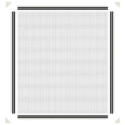 VIDAXL Moustiquaire Magnétique Pour Fenêtres Blanc 130x150 Cm 13 VIDAXL Moustiquaire Magnétique Pour Fenêtres Blanc 130x150 Cm -Seve Nature Soldes Boutique 648b47431d41e8.83354079