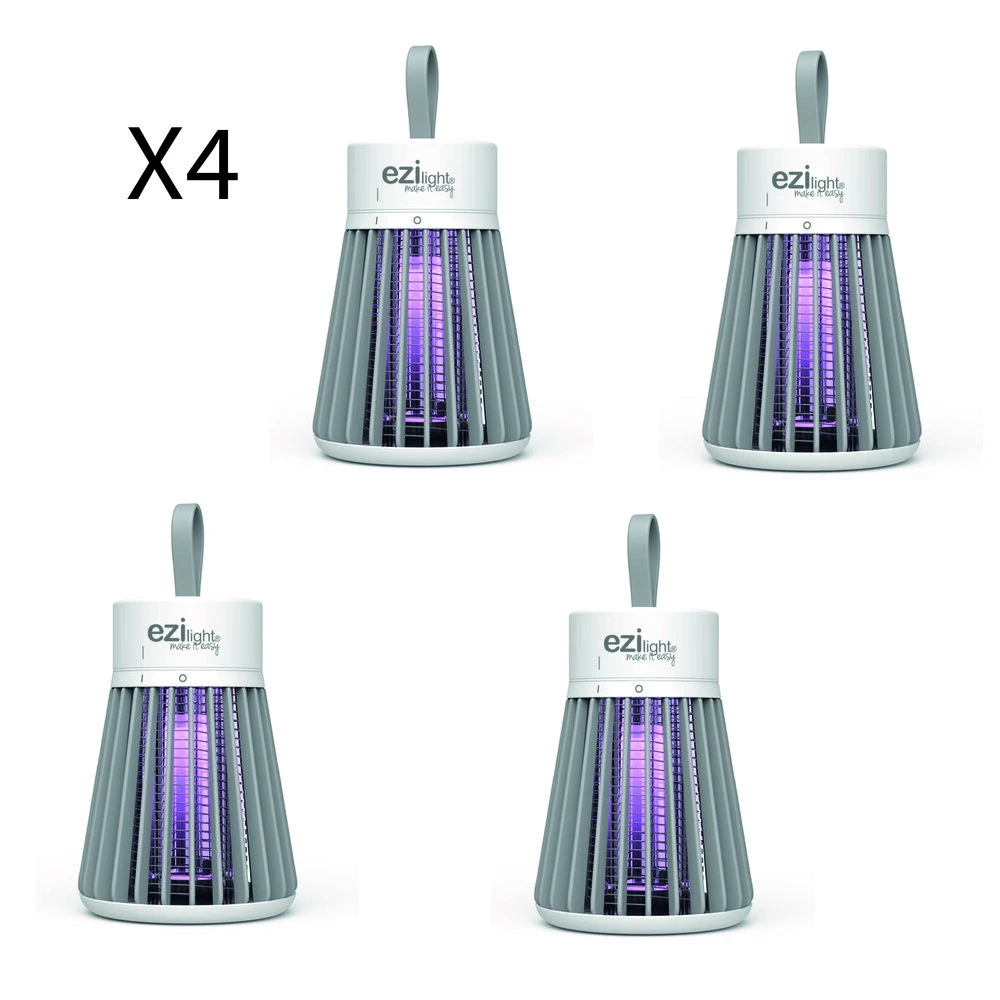Mosquito Stop - Pack De 4 Lampes 3 Mosquito Stop - Pack De 4 Lampes