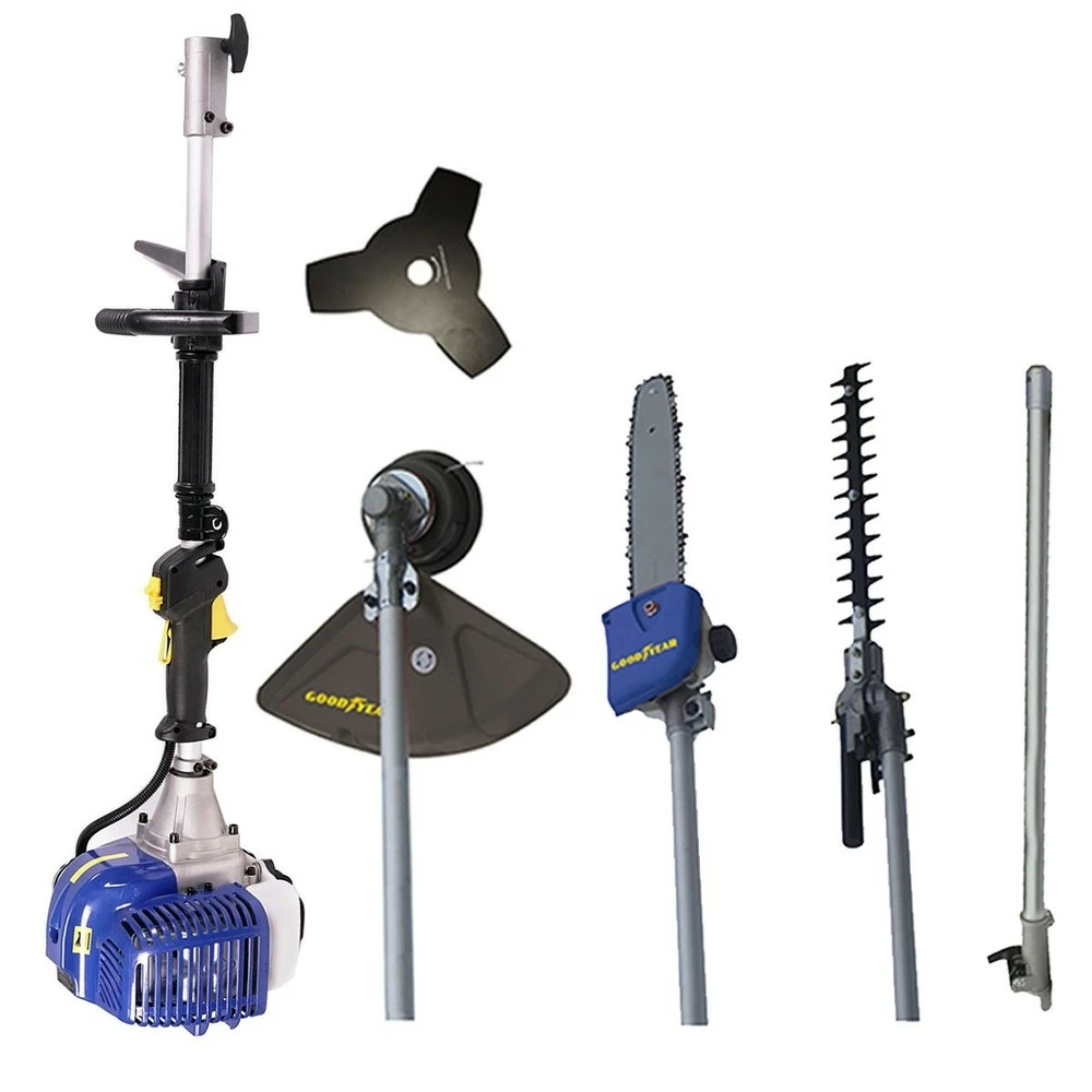 Débroussailleuse Thermique 4 Outils En 1 Moteur 2t 42.7 Cm³ Goodyear 3 Débroussailleuse Thermique 4 Outils En 1 Moteur 2t 42.7 Cm³ Goodyear