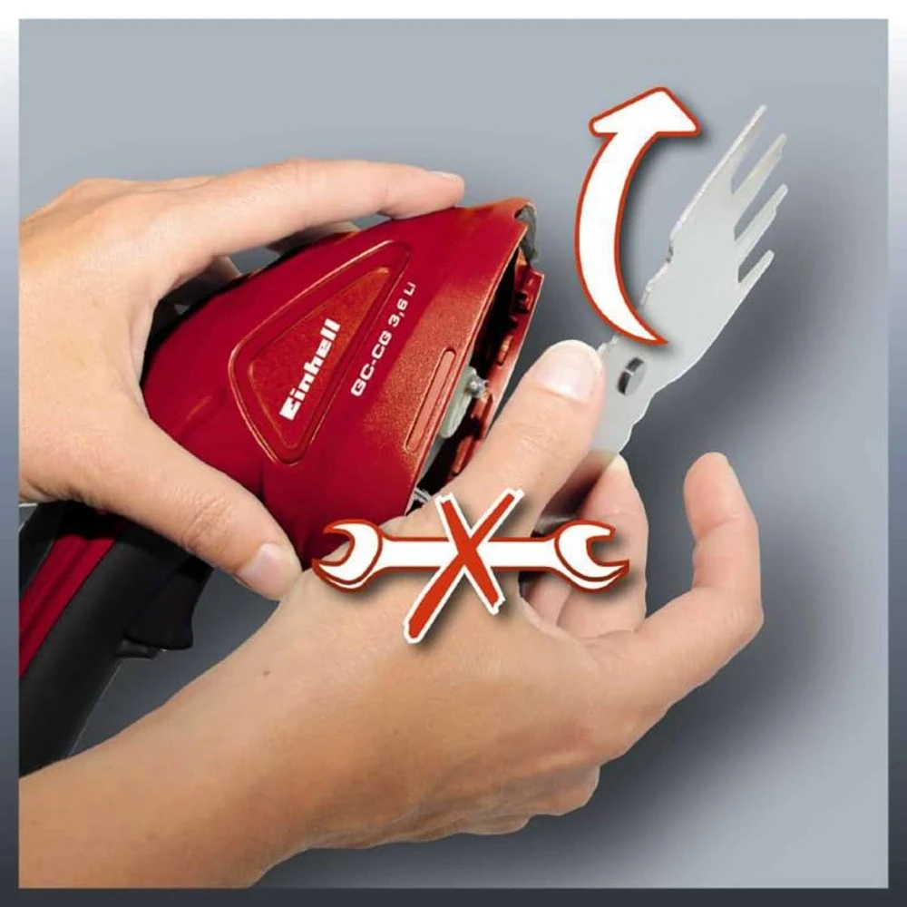 Einhell Débroussailleuse Et Tondeuse à Gazon Sans Cordon Gc-cg 3,6 Li 8 Einhell Débroussailleuse Et Tondeuse à Gazon Sans Cordon Gc-cg 3,6 Li – Image 6